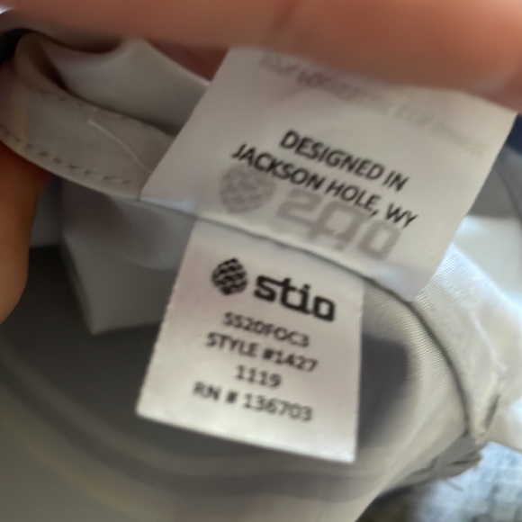 Stio Womens CFS Sun Hoodie Striped Water Repellent - Picture 7 of 8